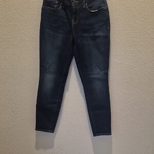 Lucky Brand Dark Blue Ankle Jeans
